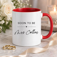 Personalised Engagement Ceramic Mug - detail 7