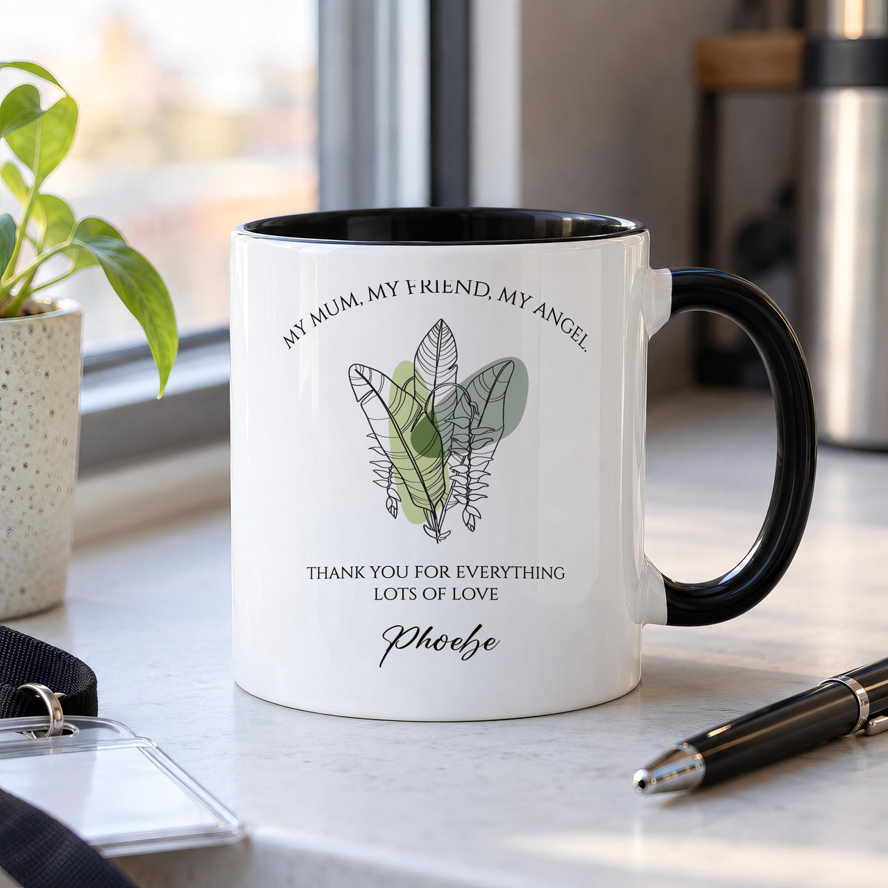 Personalised My Mum My Friend Ceramic Mug - detail 7