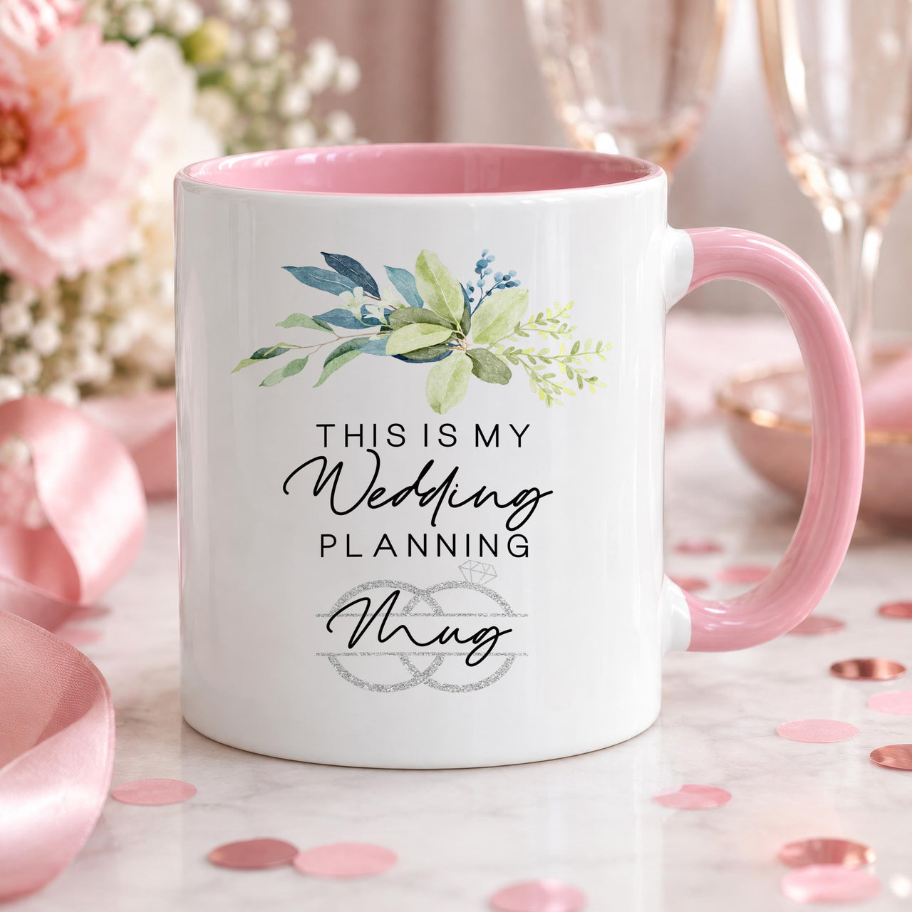 Personalised Wedding Planning Ceramic Mug - detail 9