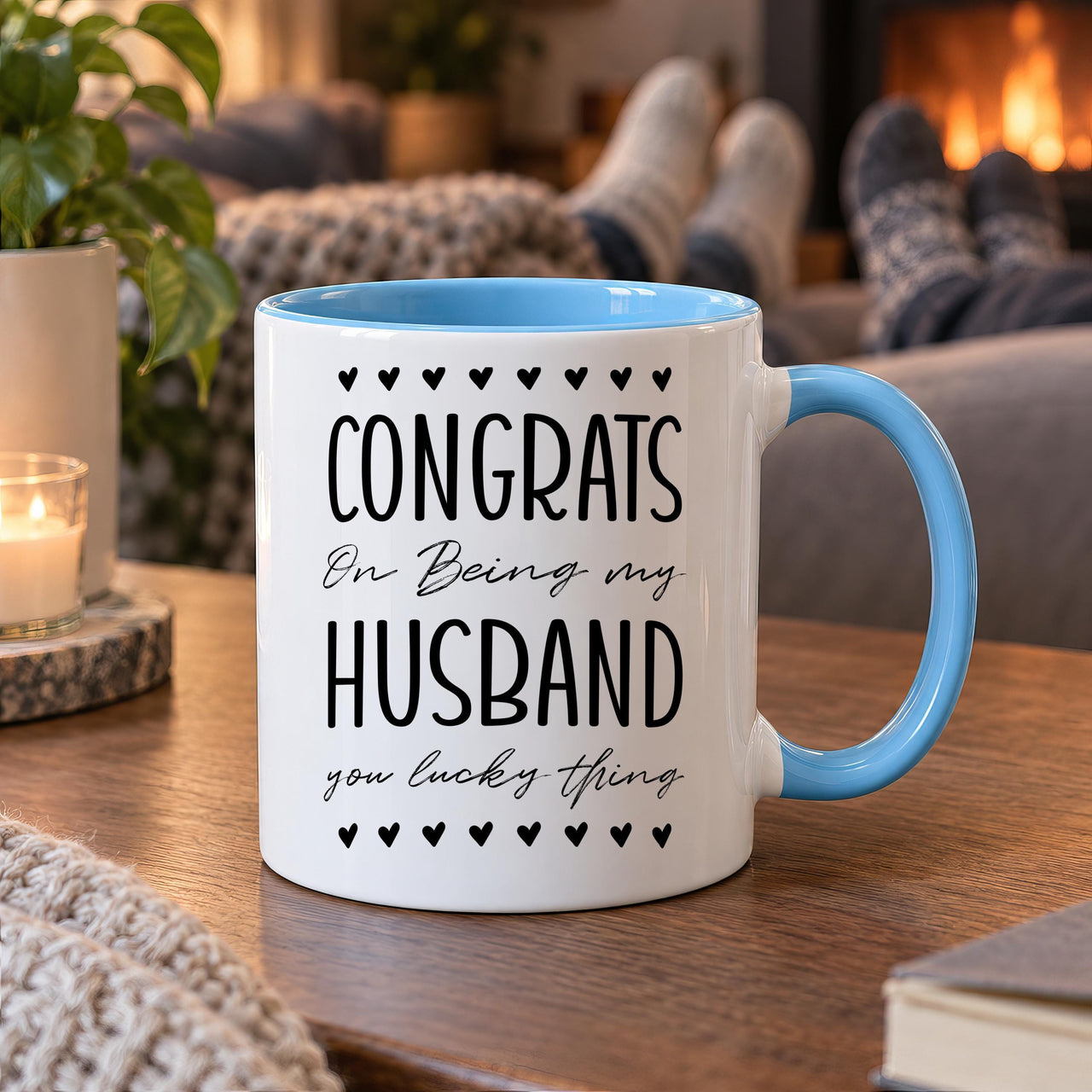 Congrats on Being My Husband Ceramic Mug - detail 9
