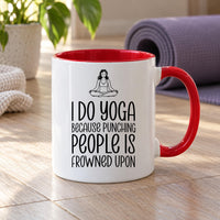 Funny Yoga Ceramic Mug - detail 8
