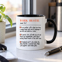 Personalised Work Bestie Ceramic Mug - detail 7