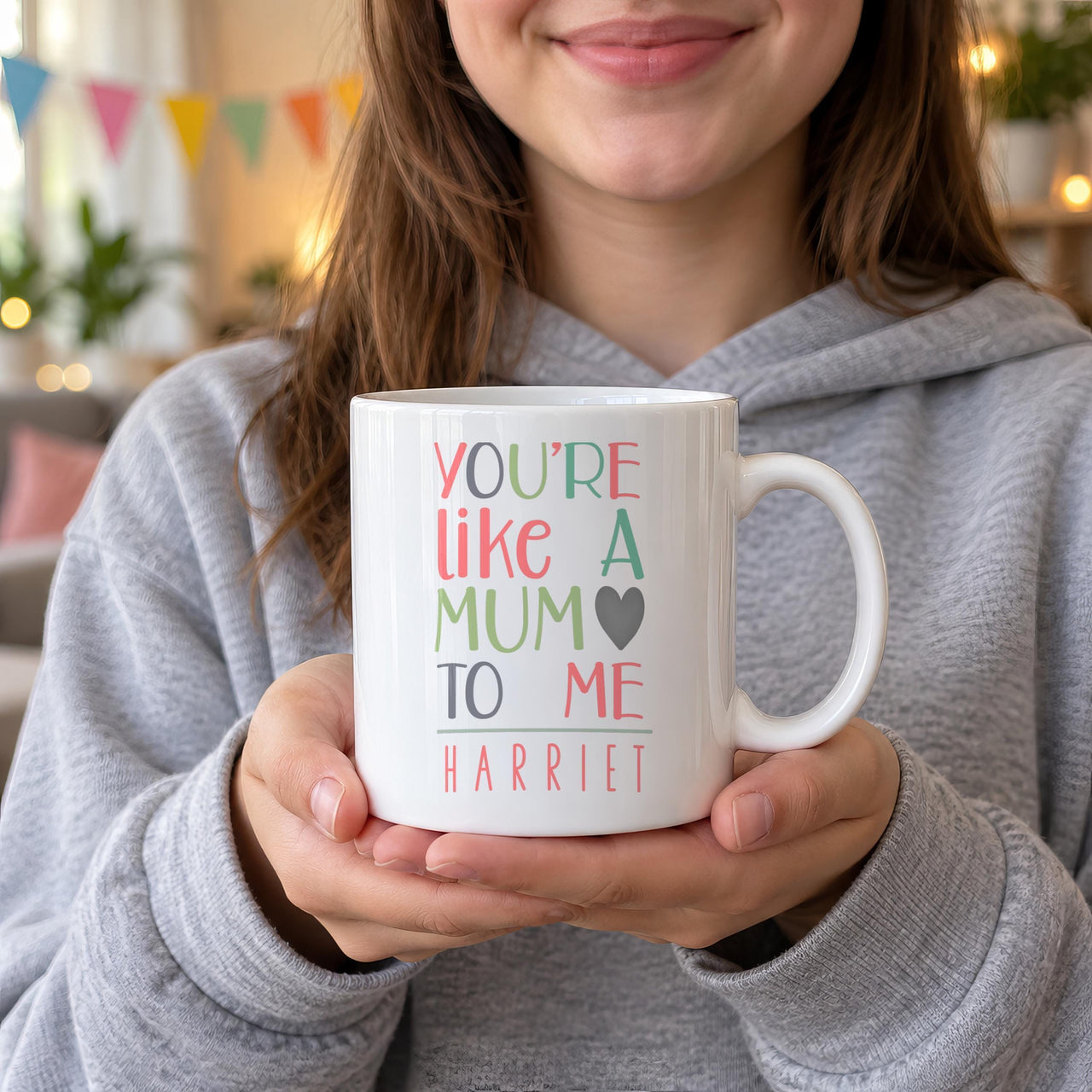 Personalised You're Like a Mum to Me Ceramic Mug - lifestyle