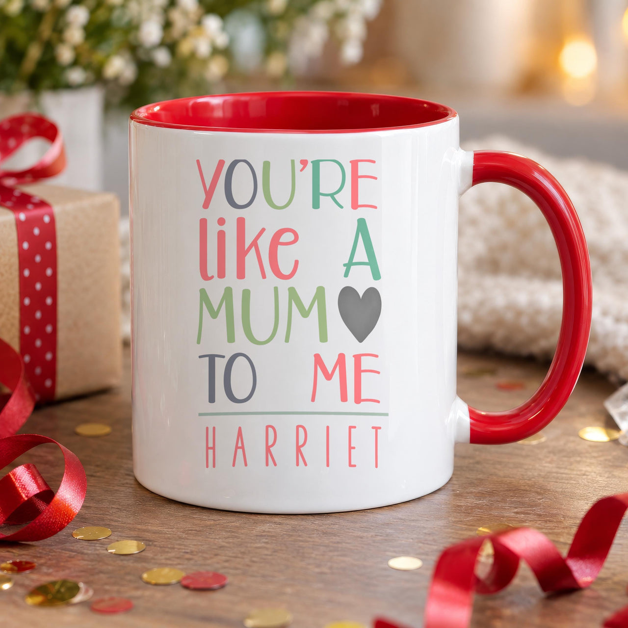 Personalised You're Like a Mum to Me Ceramic Mug - detail 8