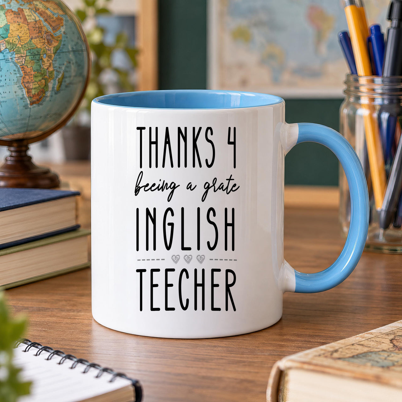 Funny English Teacher Ceramic Mug - detail 10