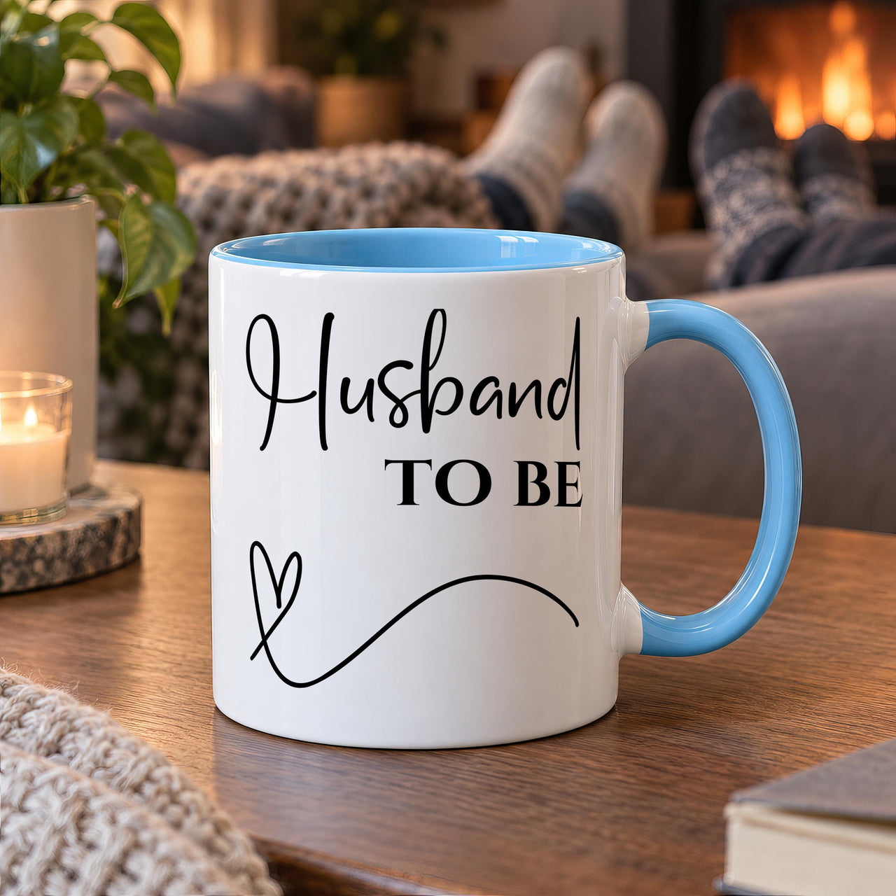 Engagement Husband and Wife To Be Ceramic Mug - detail 10