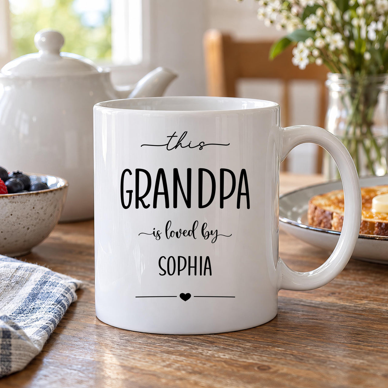 Personalised Grandpa Ceramic Mug - detail 6