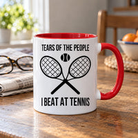 Tears of the People I Beat at Tennis Ceramic Mug - detail 8