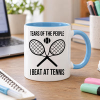 Tears of the People I Beat at Tennis Ceramic Mug - detail 10