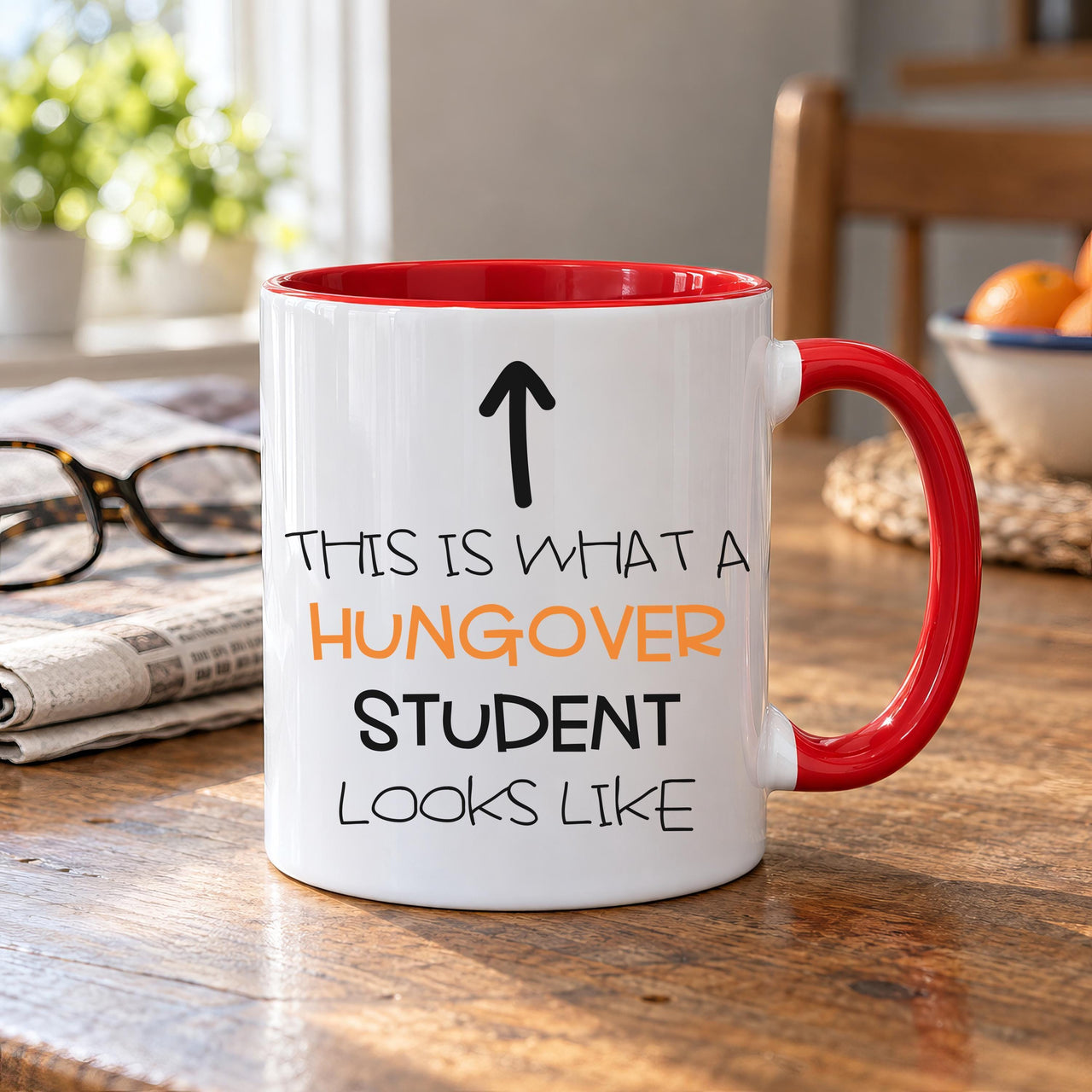 Funny Hungover Student Ceramic Mug - detail 7