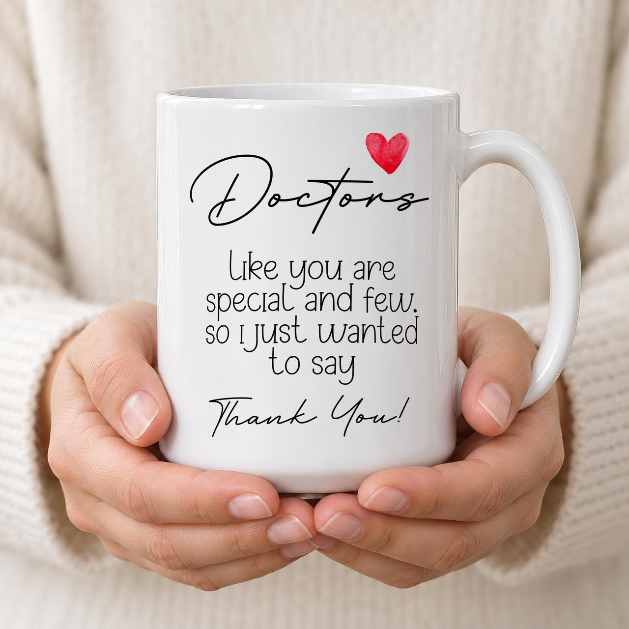 Thank You Doctor Ceramic Mug - detail 13