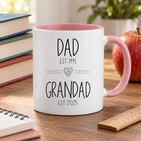 Personalised Dad to Grandad Ceramic Mug - detail 9