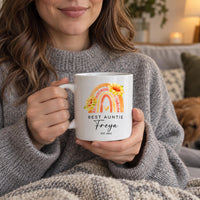 Personalised Aunt Ceramic Mug - lifestyle