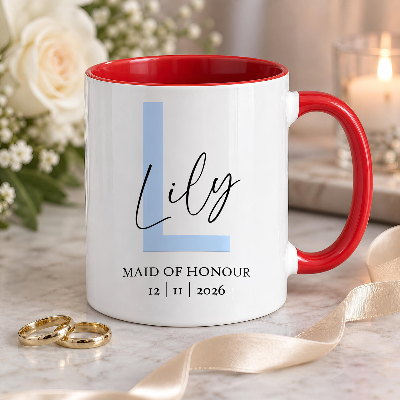 Personalised Initial Hen Party Ceramic Mug - detail 8