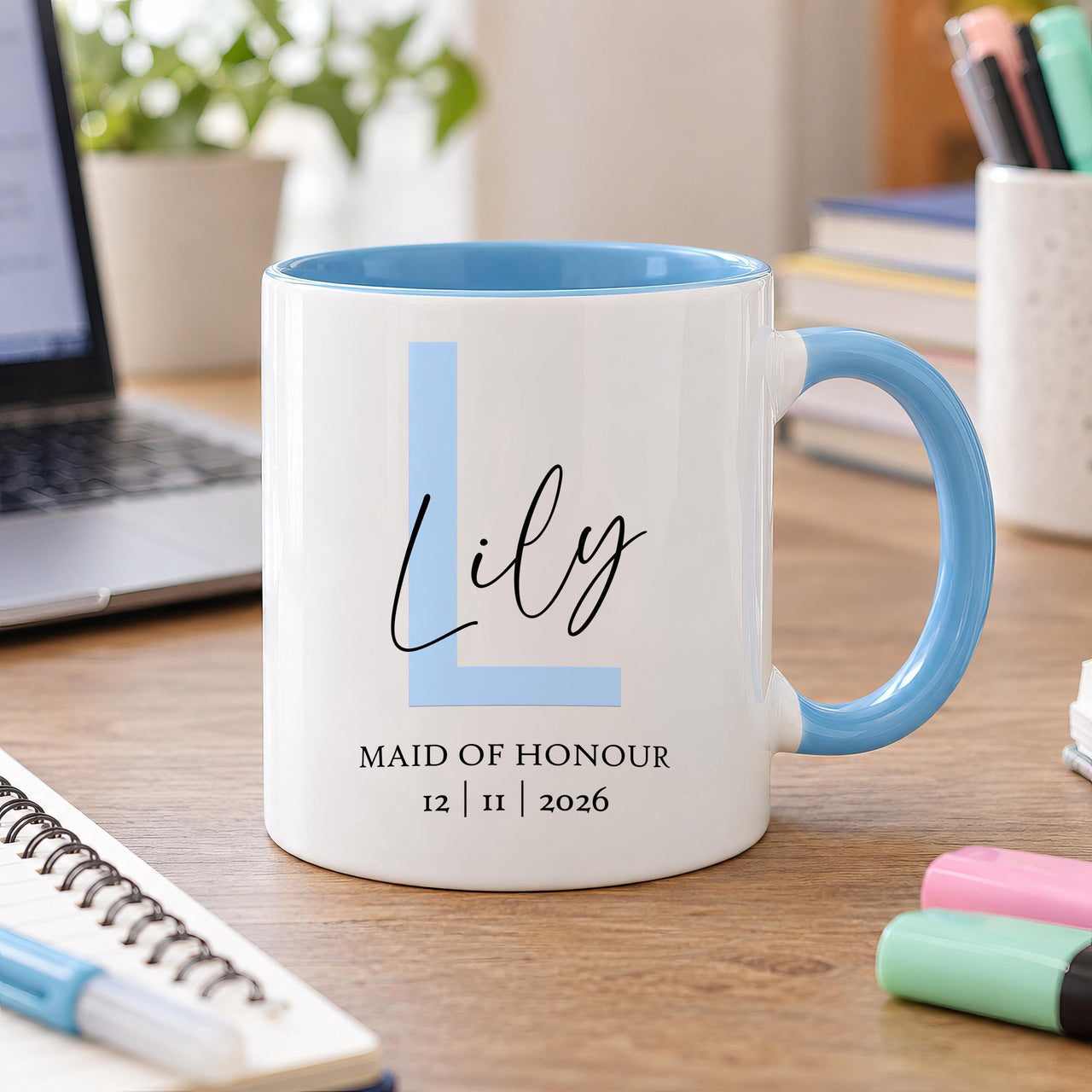 Personalised Initial Hen Party Ceramic Mug - detail 10