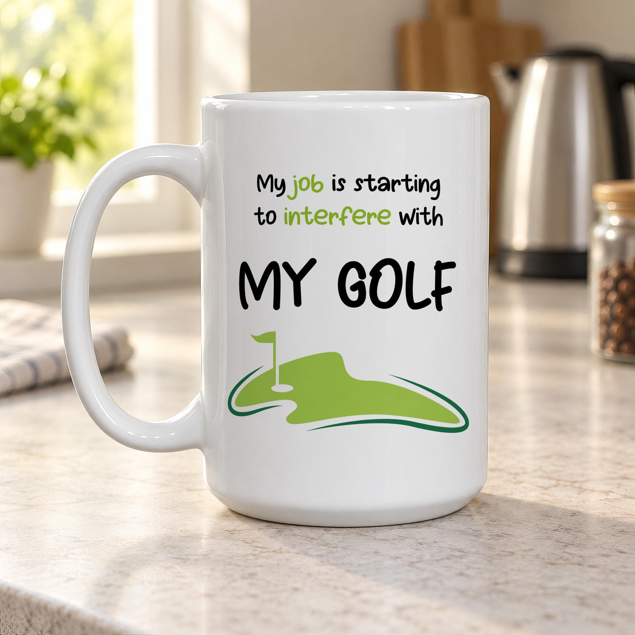 Funny Golf Ceramic Mug - detail 13