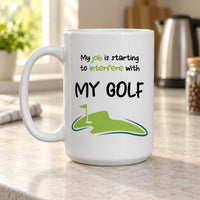 Funny Golf Ceramic Mug - detail 13