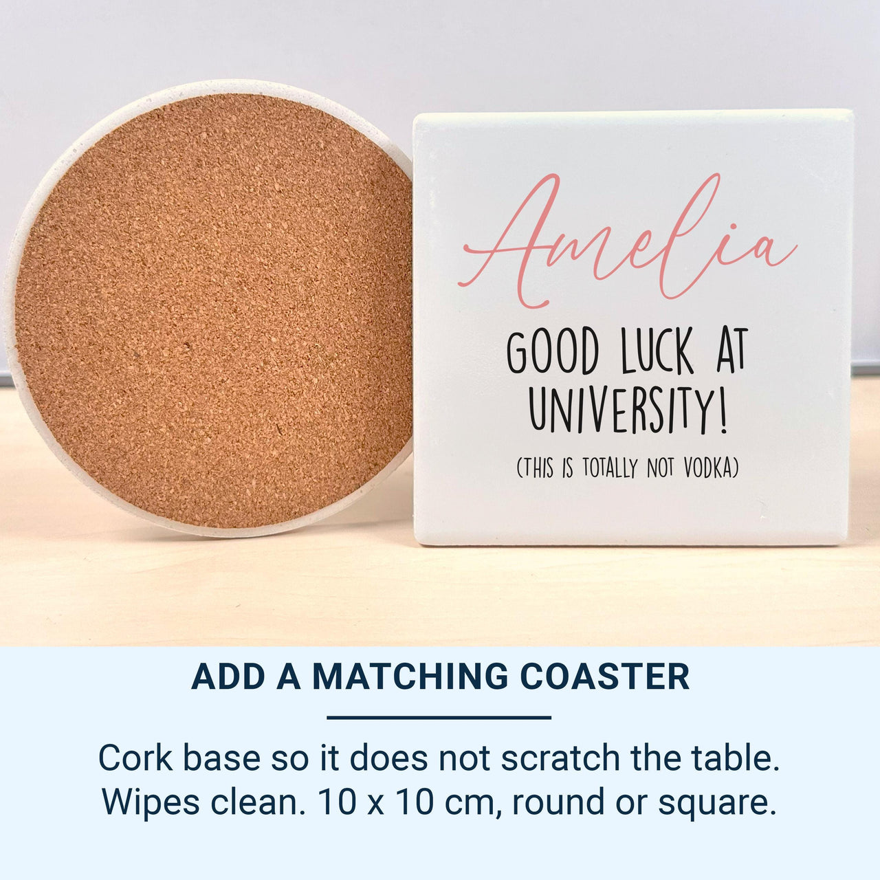 Personalised University Good Luck Message Ceramic Mug - detail 3