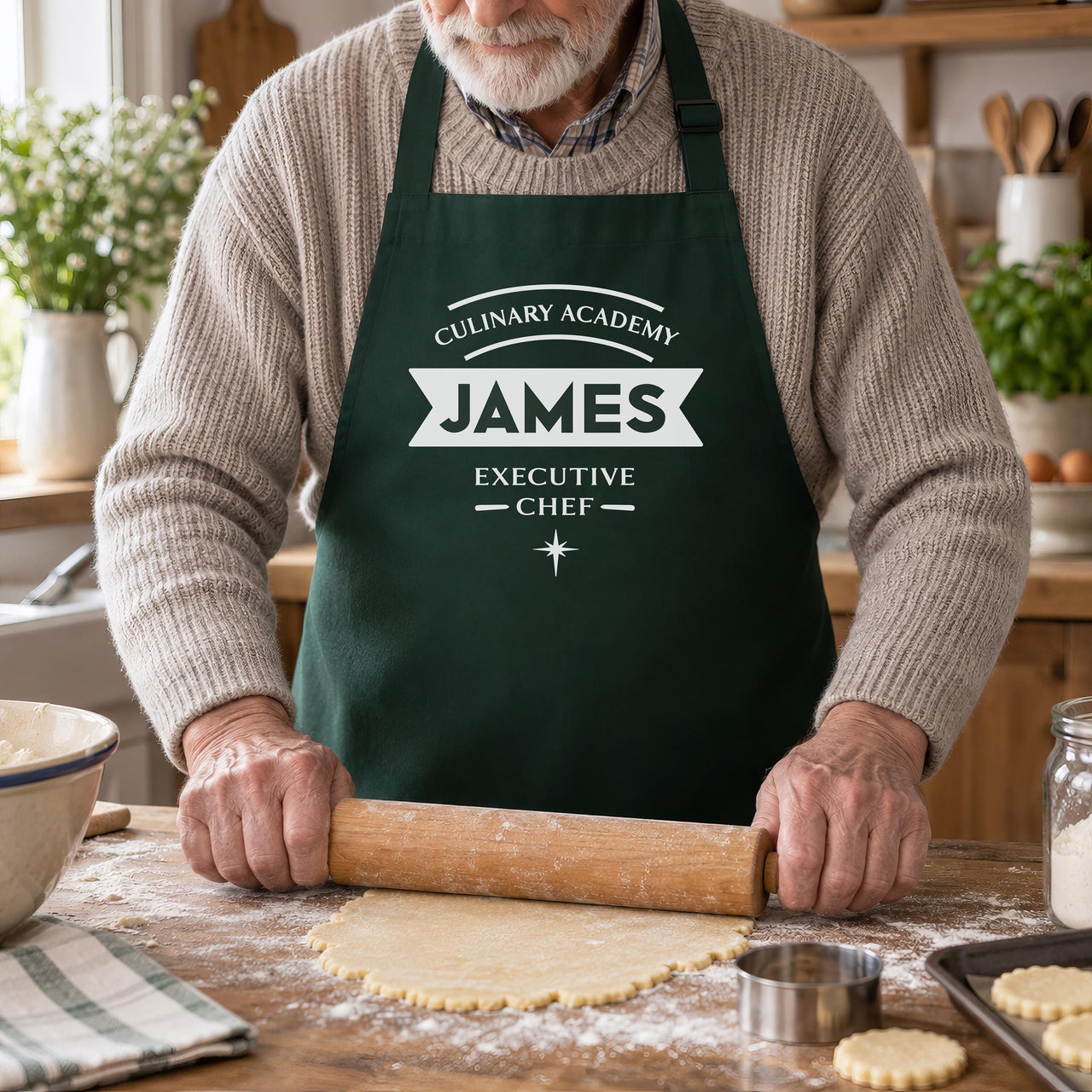 Personalised Culinary Academy Apron