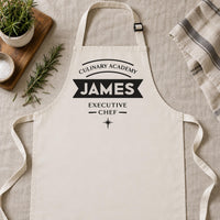 Personalised Culinary Academy Apron