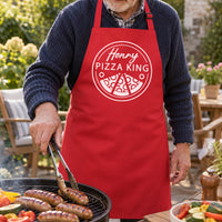 Personalised Pizza King Apron
