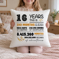 Personalised Years Together Cushion