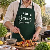 Personalised Wedding Apron