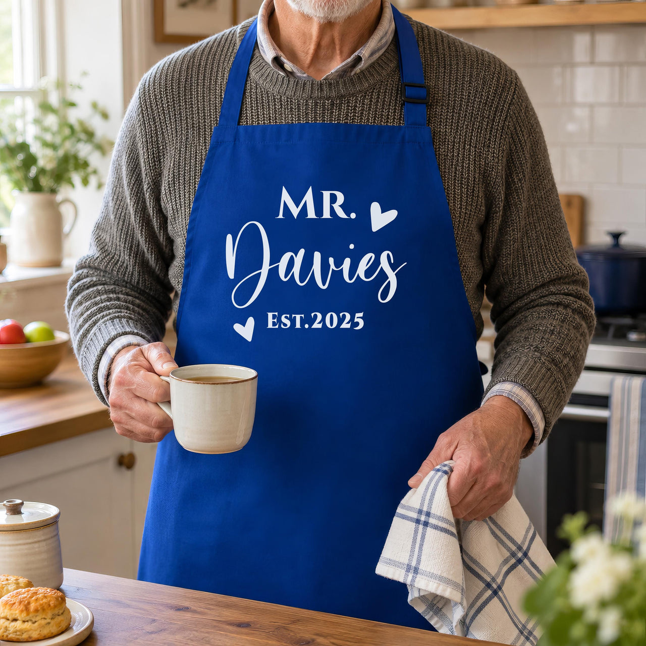 Personalised Wedding Apron