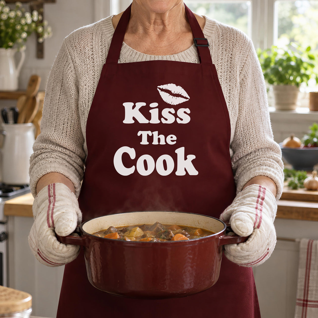 Kiss The Cook Apron