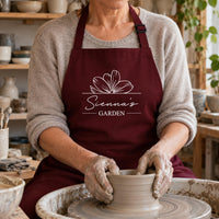 Personalised Flower Garden Apron