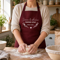 Personalised Baking Love Apron