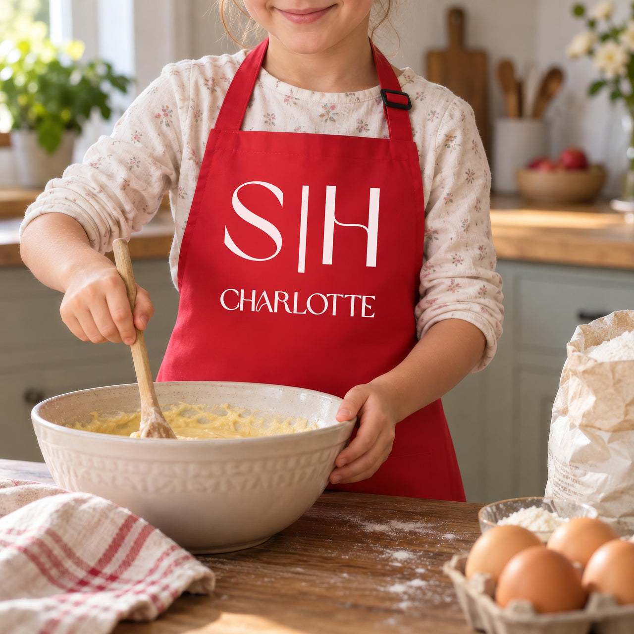 Personalised Monogram Apron