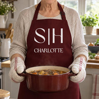 Personalised Monogram Apron