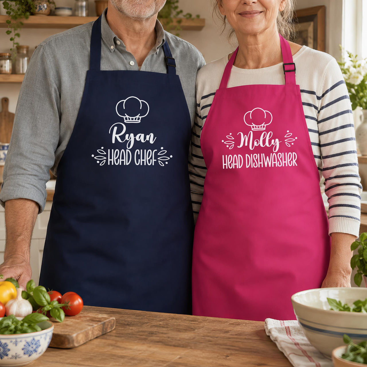 Matching Couples Apron
