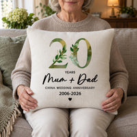 Personalised Elegant Marriage Cushion