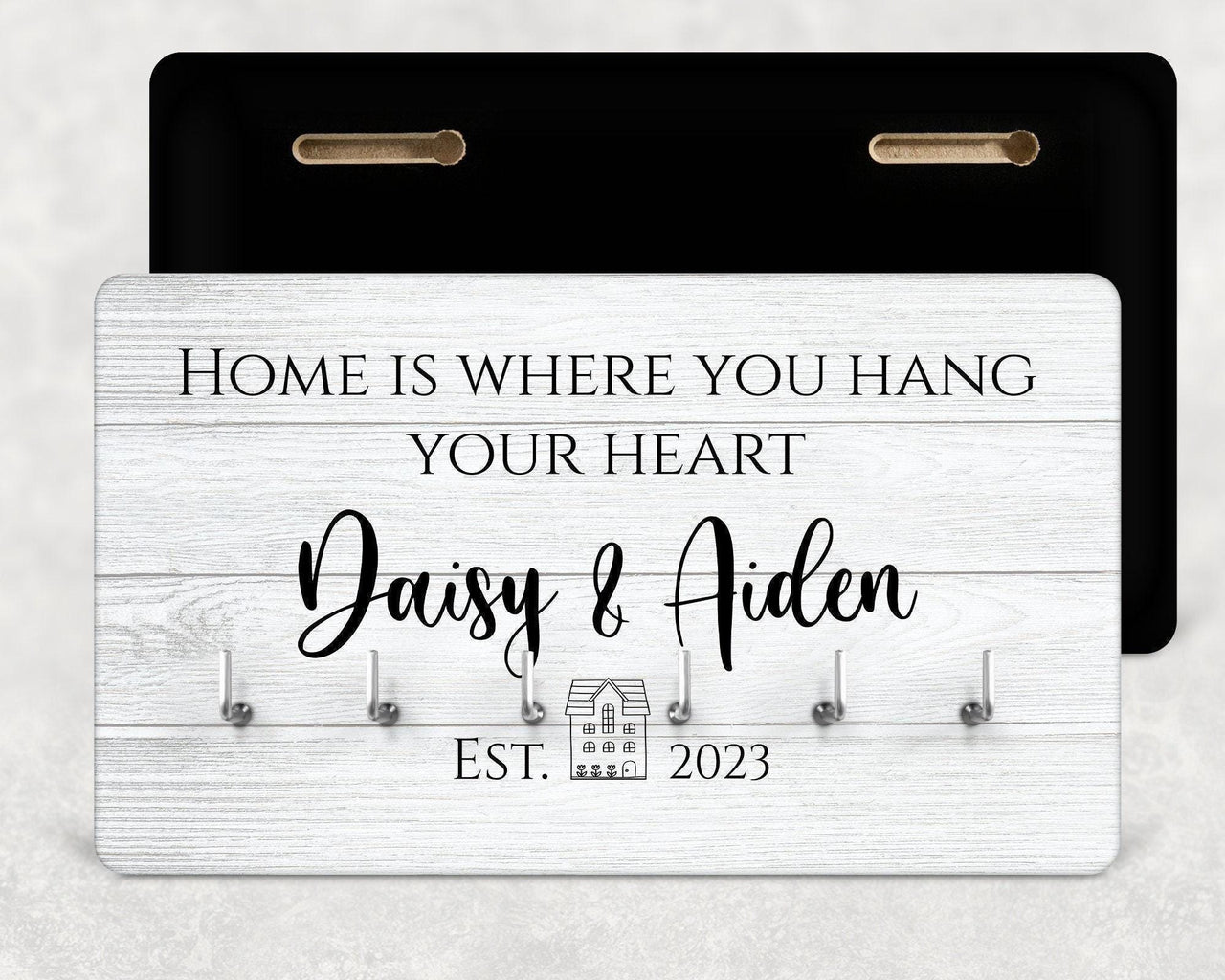 Personalised Family Key Holder