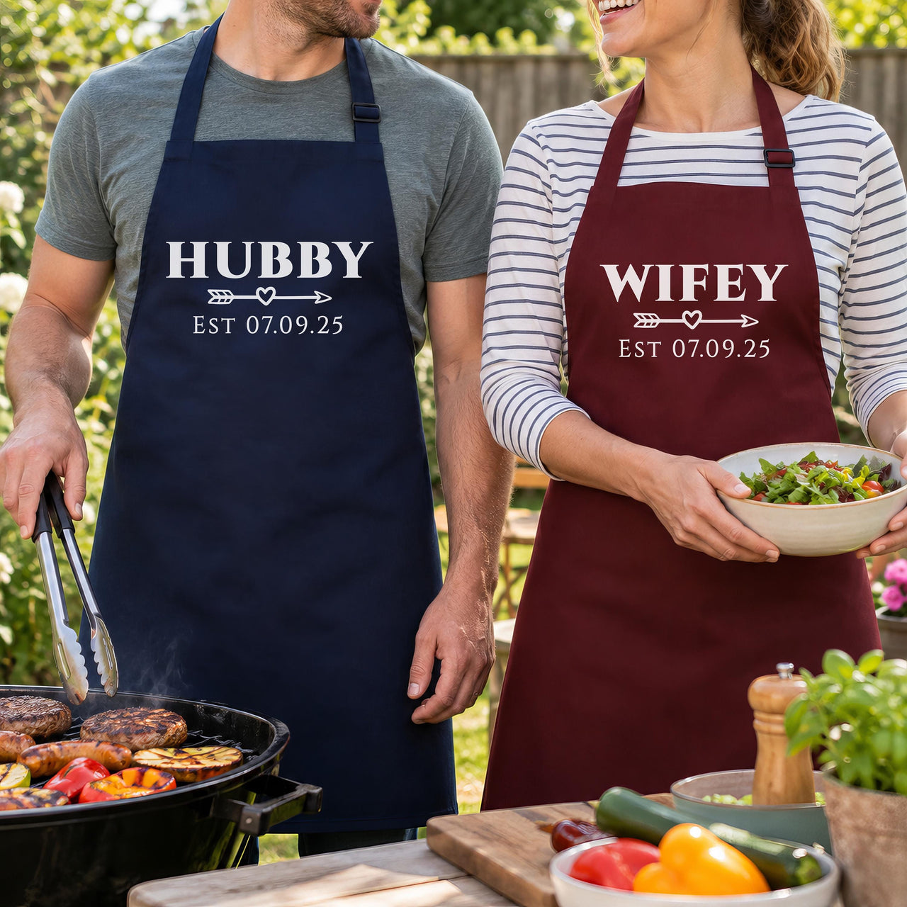 Matching Couples Apron