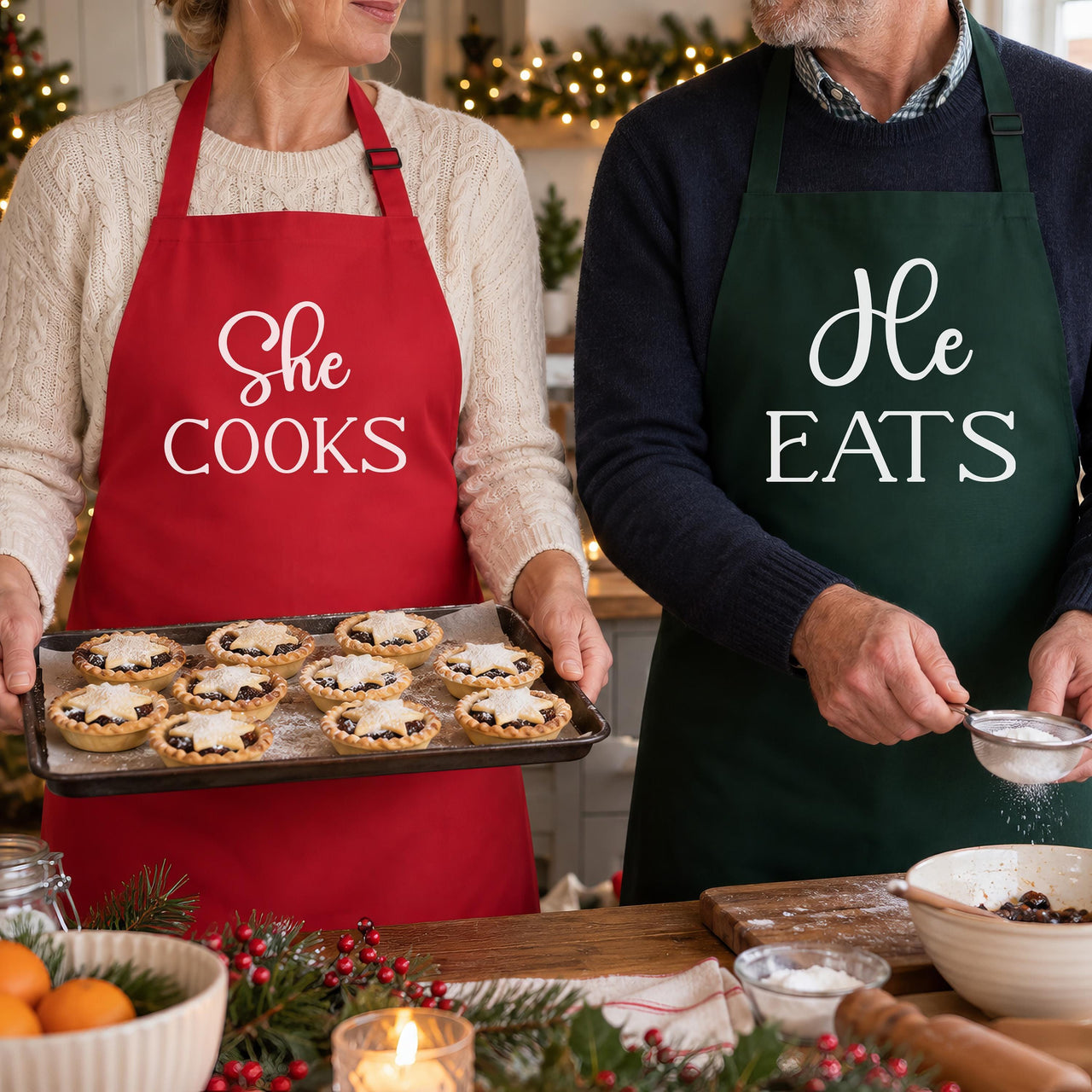 She Cooks Apron