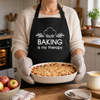 Baking Is My Therapy Apron