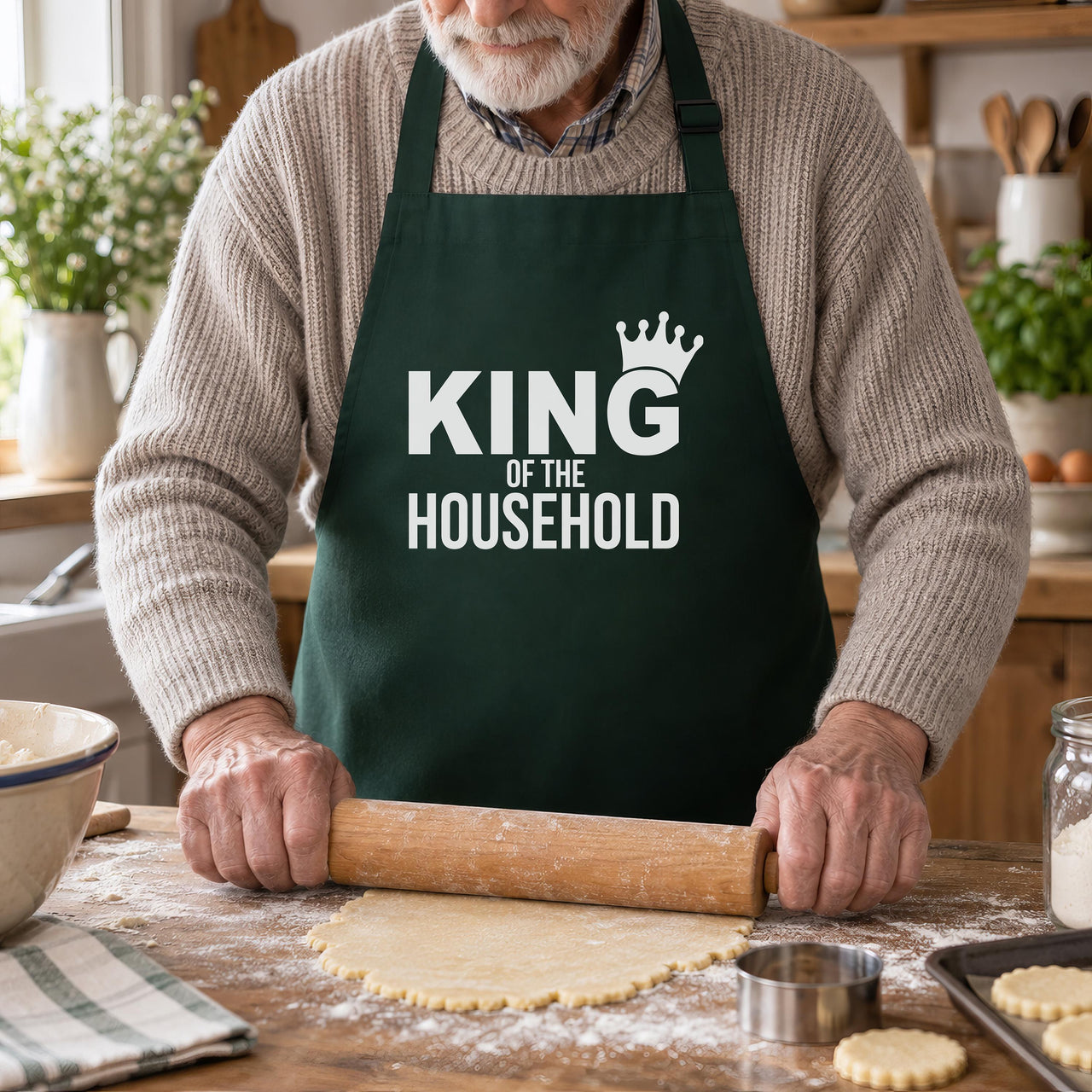 King Of The Household Apron