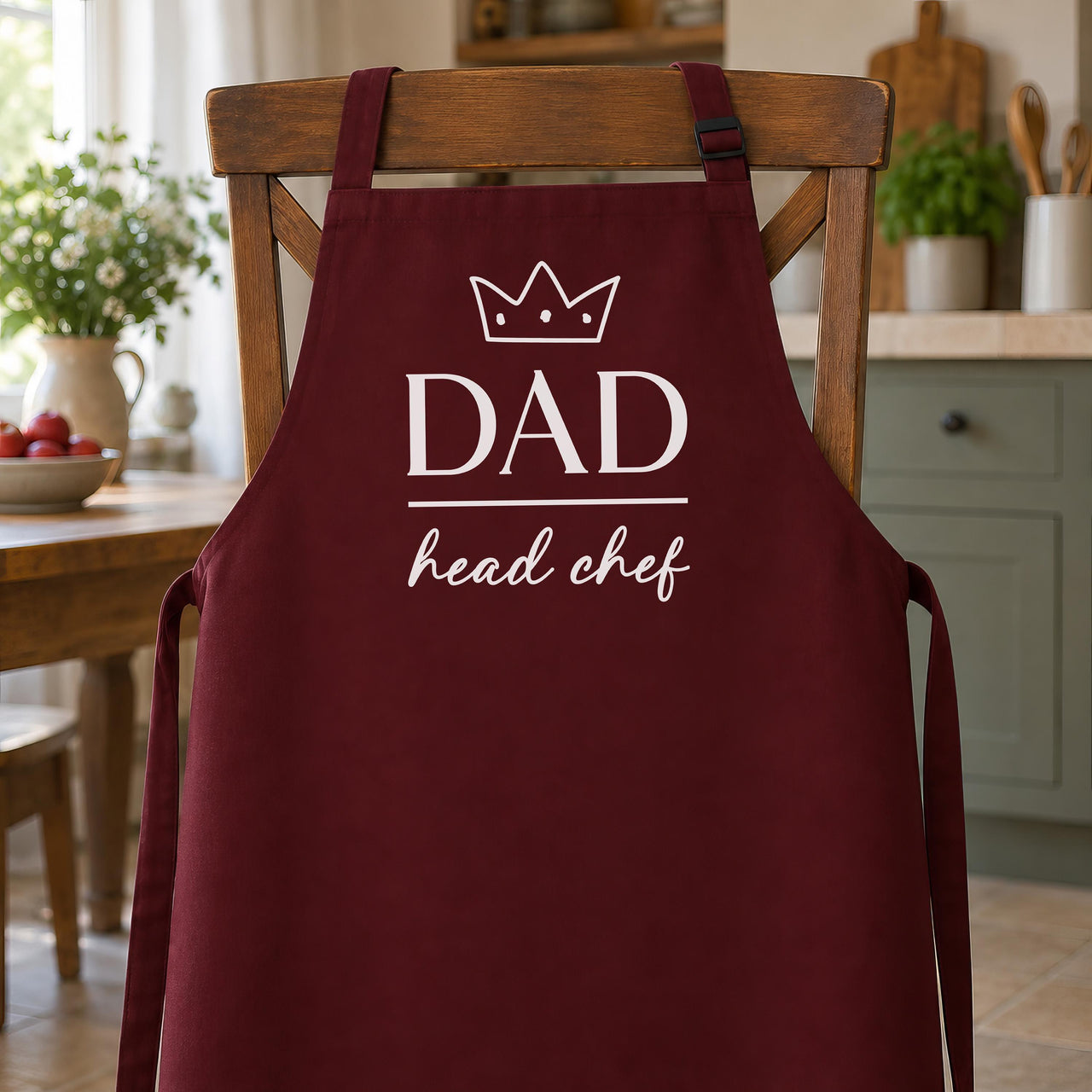 Dad Head Chef Apron