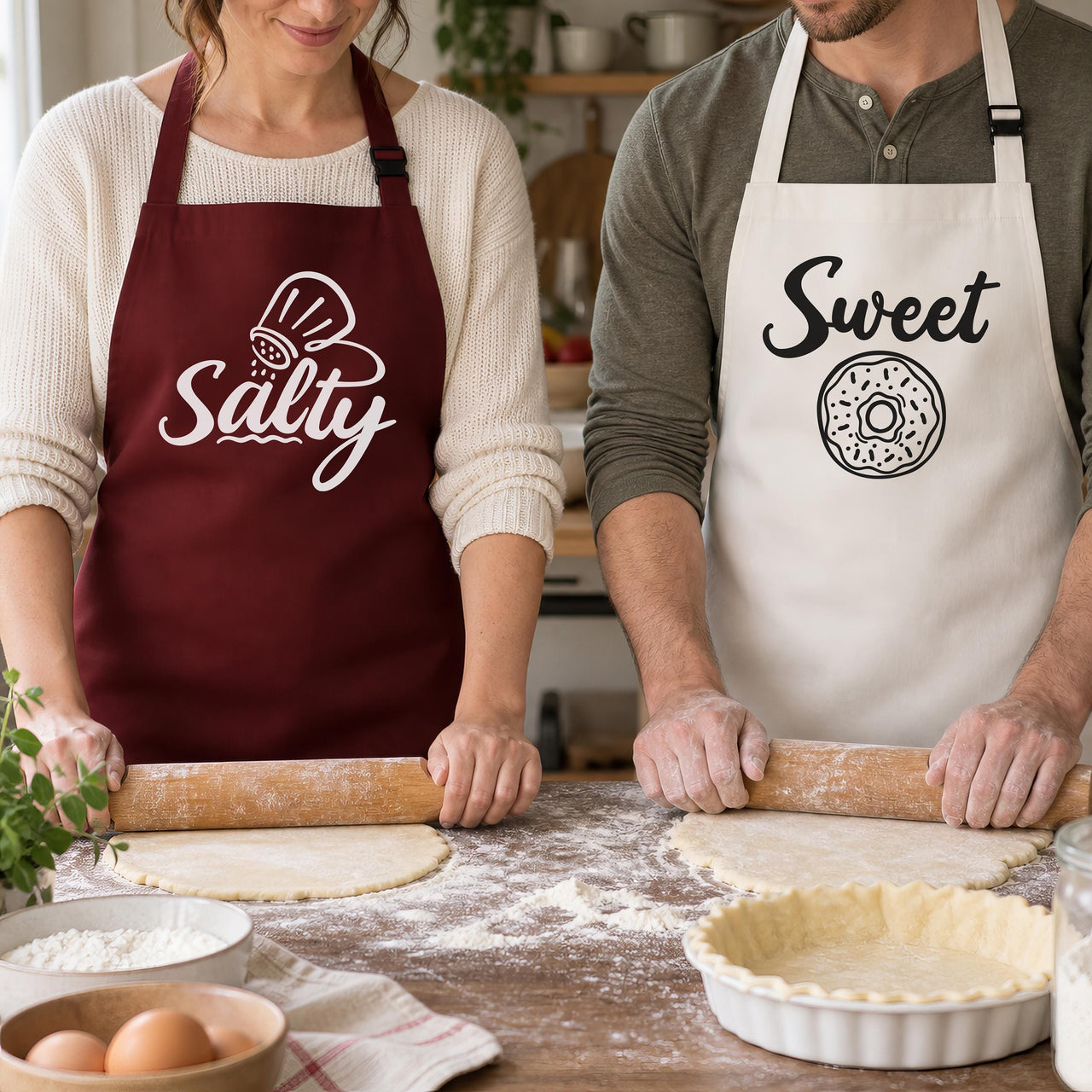 Matching Couples Apron