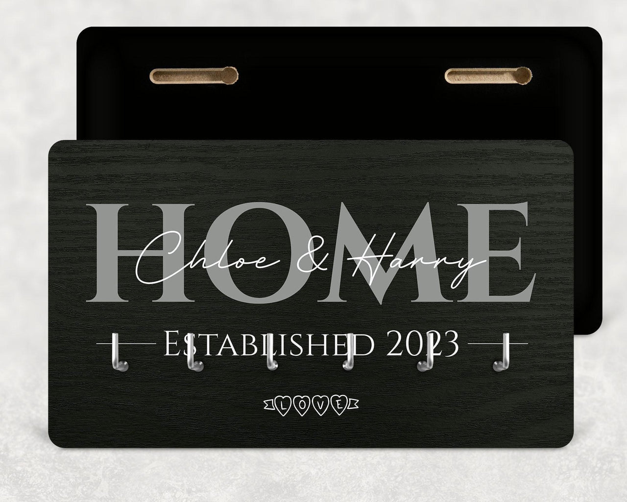 Personalised Family Key Holder