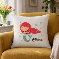 Personalised Mermaid Cushion