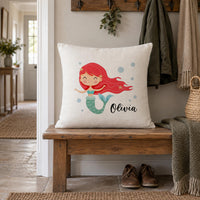 Personalised Mermaid Cushion