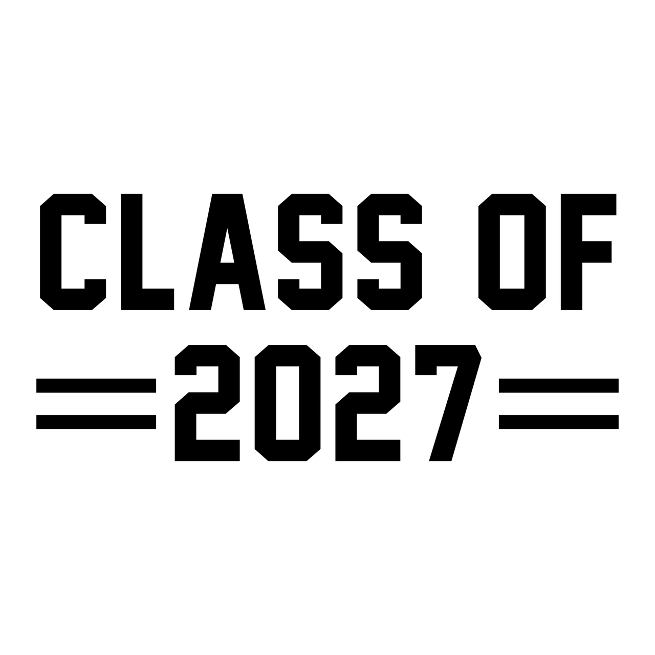 Class Of Jersey Iron-On Transfer, personalised
