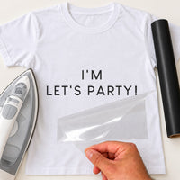 Let's Party Pointer Iron-On Transfer - Birthday Squad Design