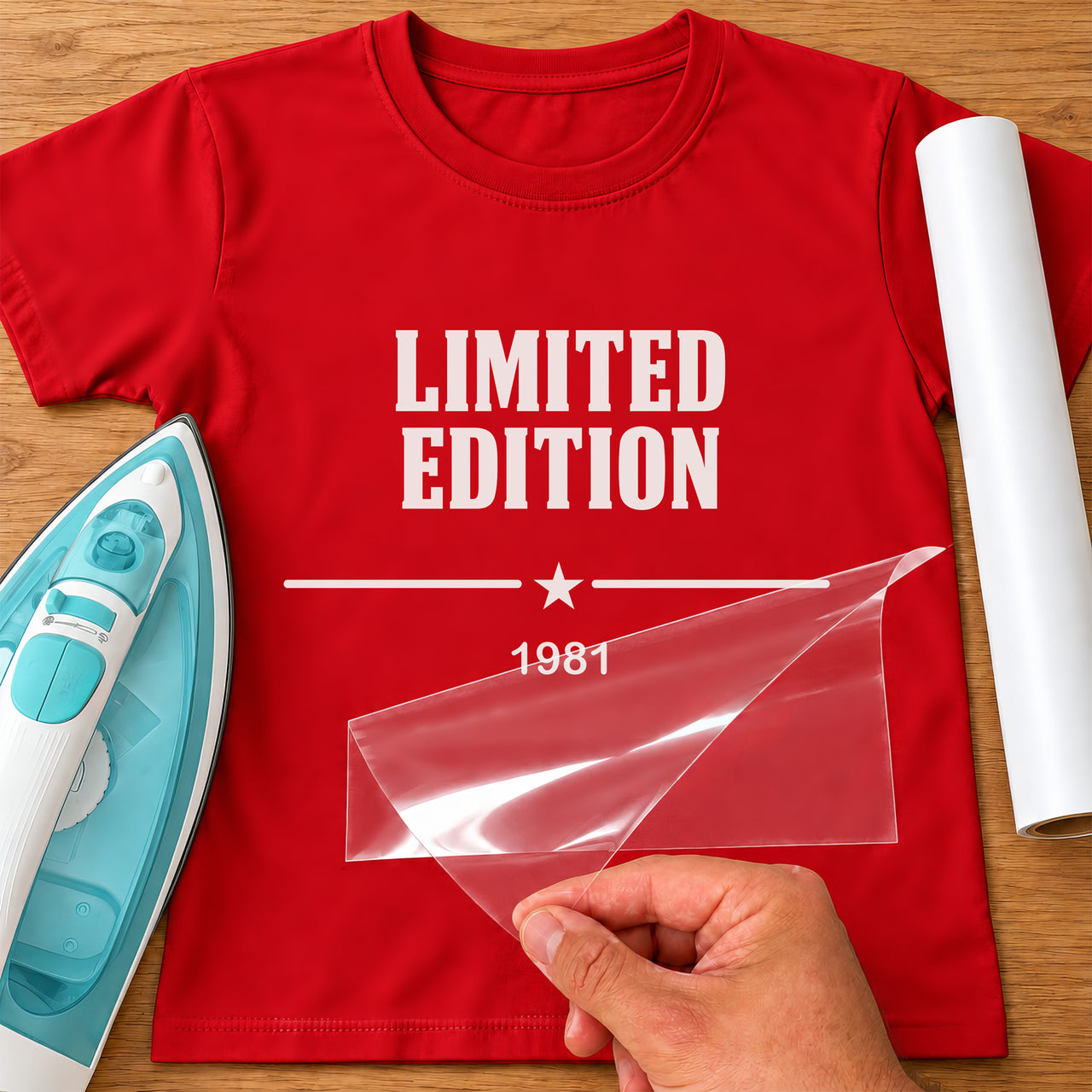 Limited Edition Year Birthday Iron-On Transfer