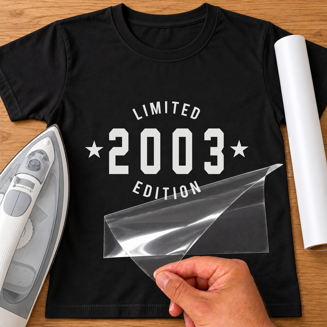 Limited Edition Year Iron-On Transfer | Birthday HTV UK