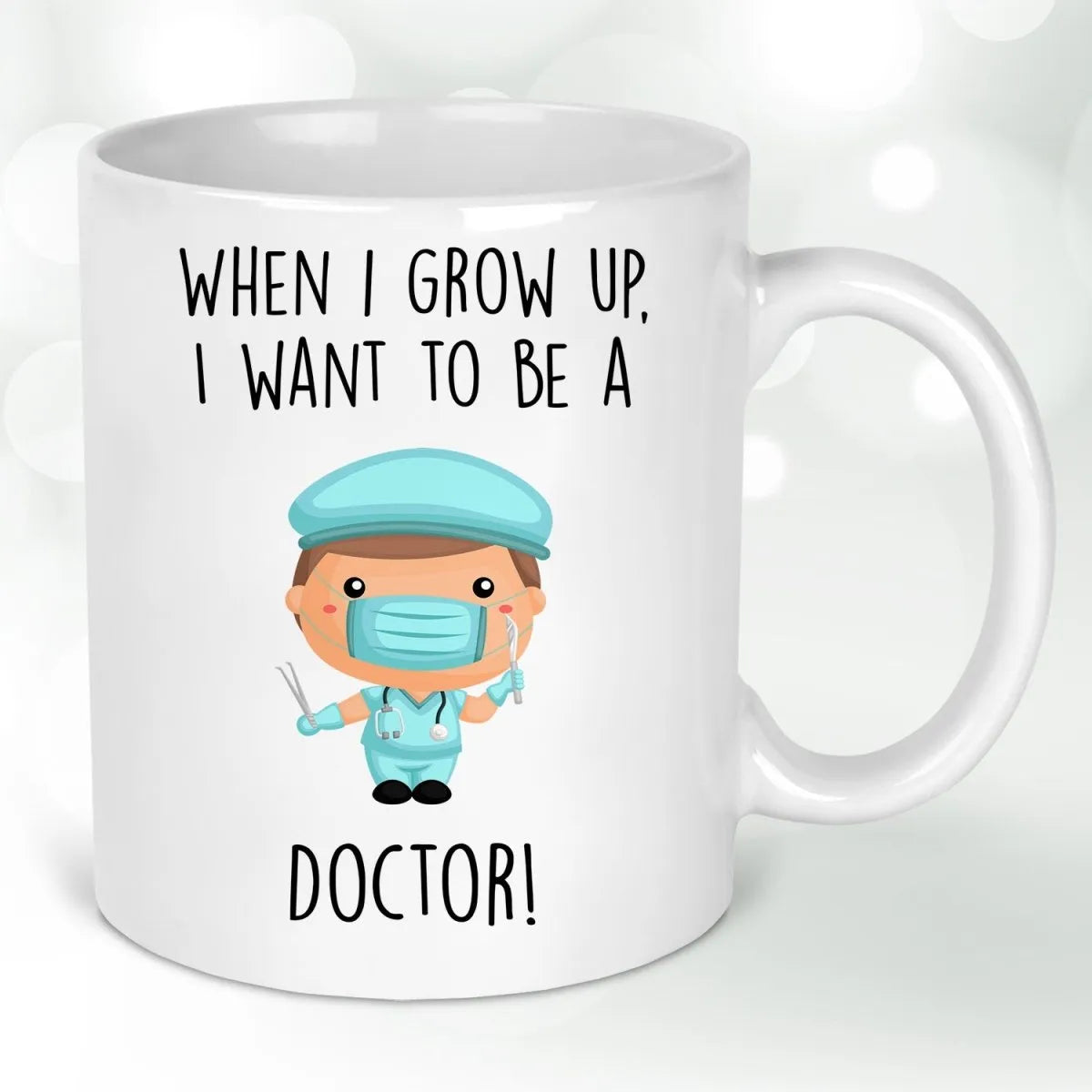 Med Student Humour Mug - Birthday - Graduation Gift - Aspiring Doctor - DENMARY